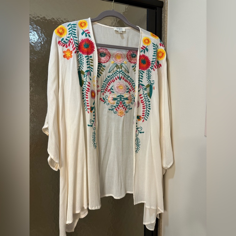 Boho style kimono